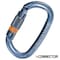 Kong Usa Oval, 110 mm Length, 21 mm Gate Opening, Aluminum Alloy, Titanium 712LM1FFFKK - alternate 1